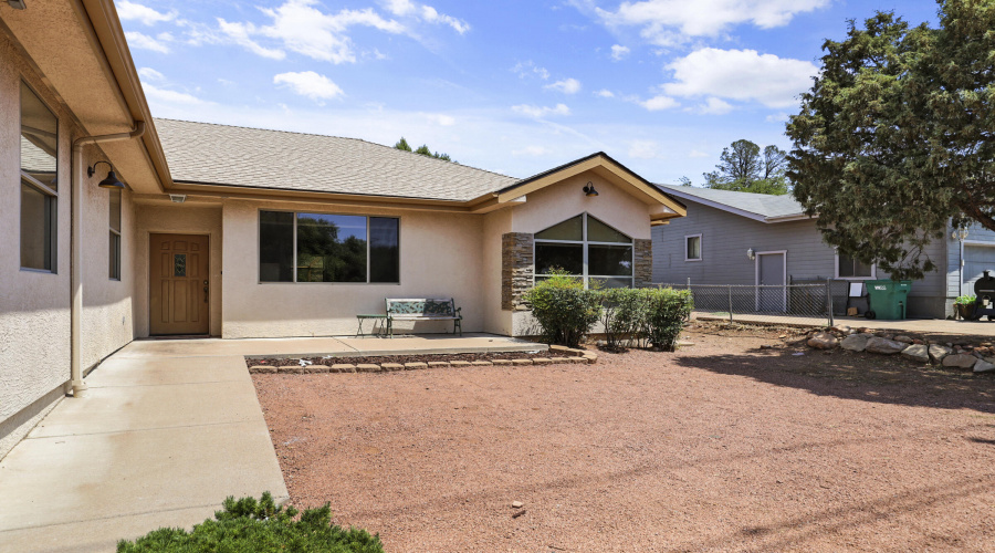 Front Entrance and Patio