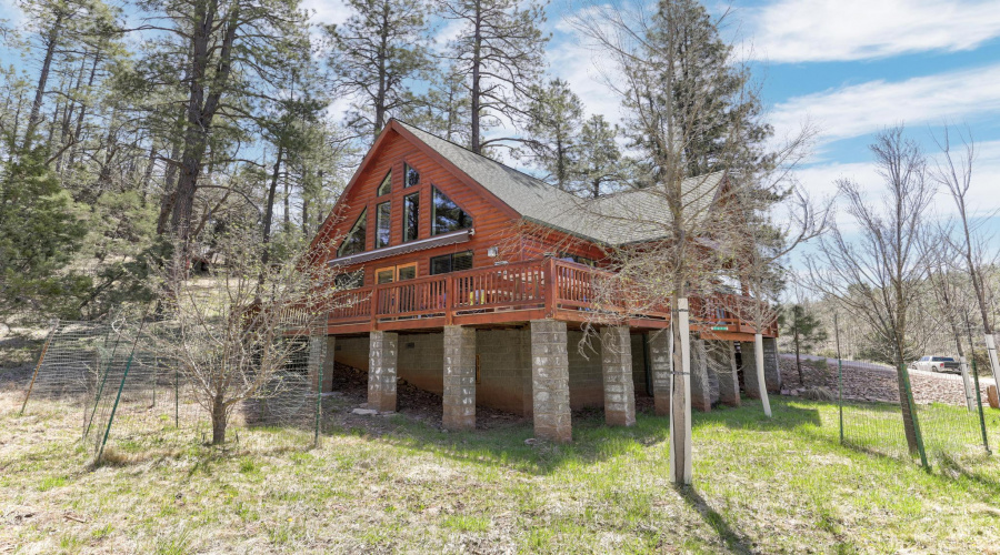 Front and north side of home