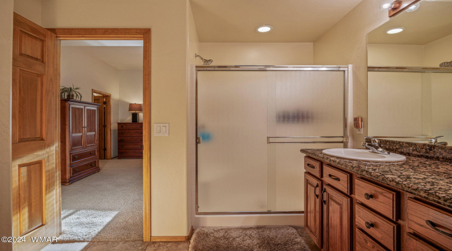 Primary Bathroom with Walk in Shower