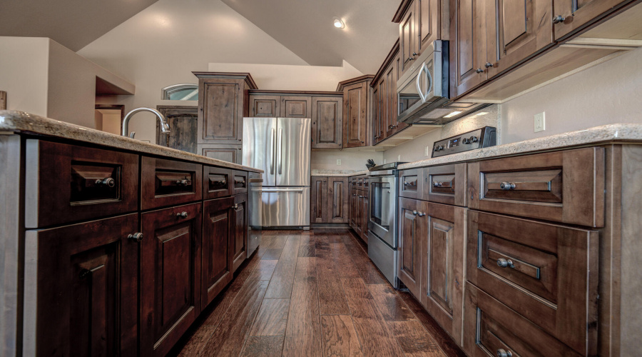 Knotty Alder Cabinets