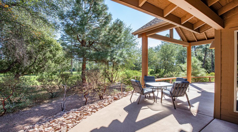 Covered Patio off Guest Master Suite