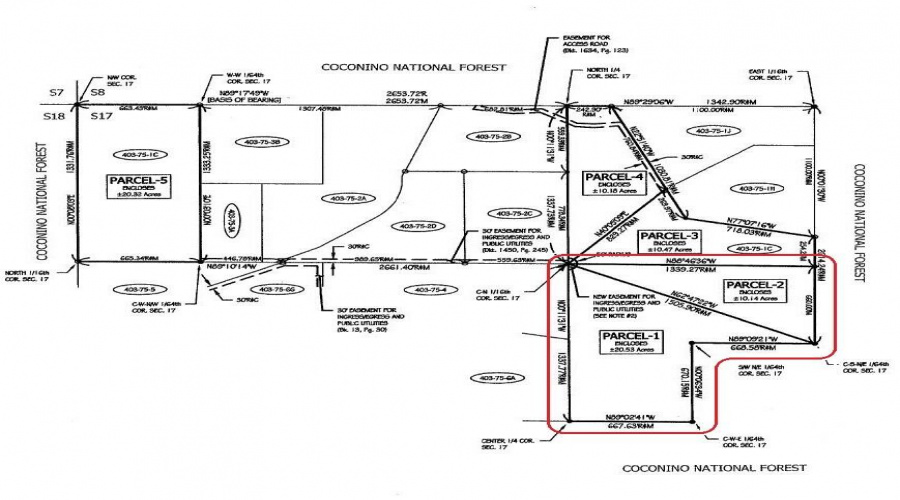 2 Parcels Map - Brueck (Rotated) 05-03-2