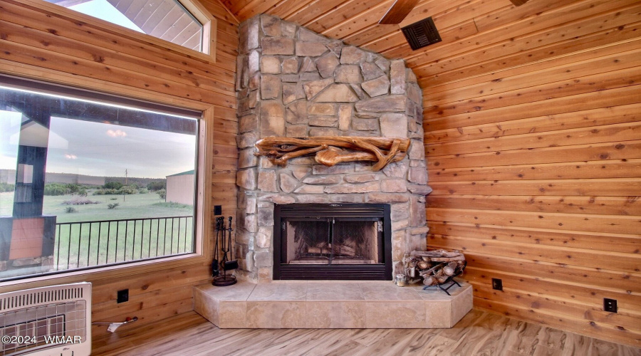 Wood Fireplace