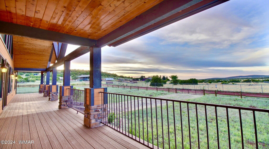 North main entrance patio