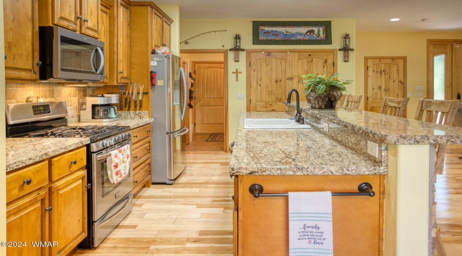 Solid Granite Counters