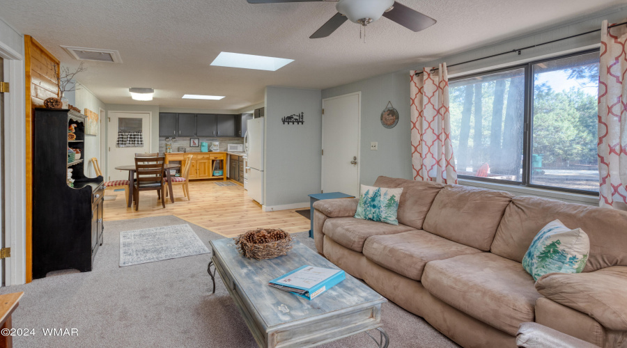 Living Area to Kitchen View