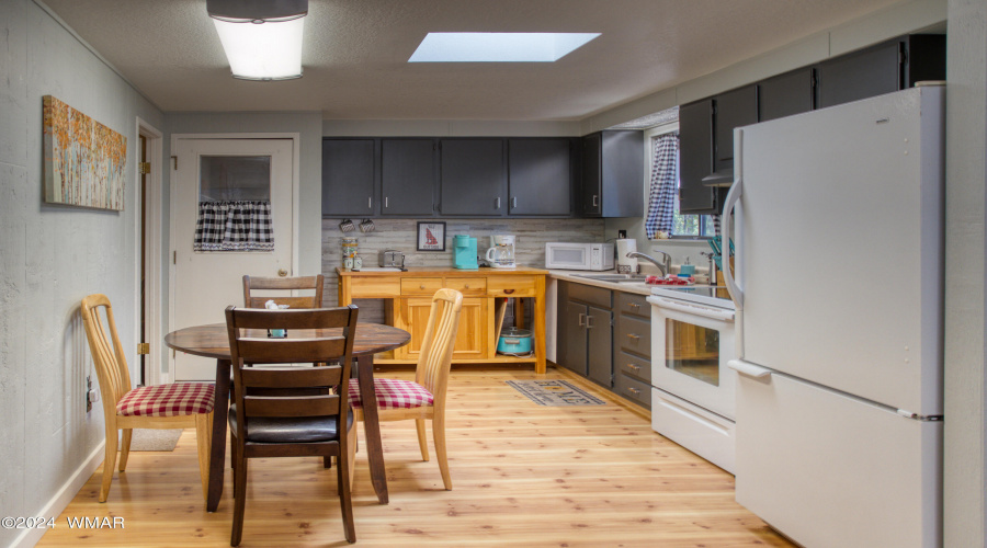 Kitchen and Dining Area