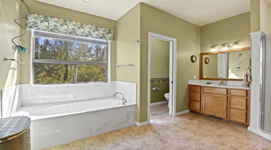 Master Bathroom with Tub