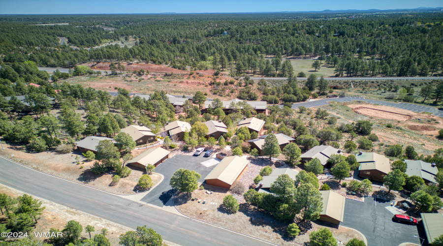 Aerial Facing East