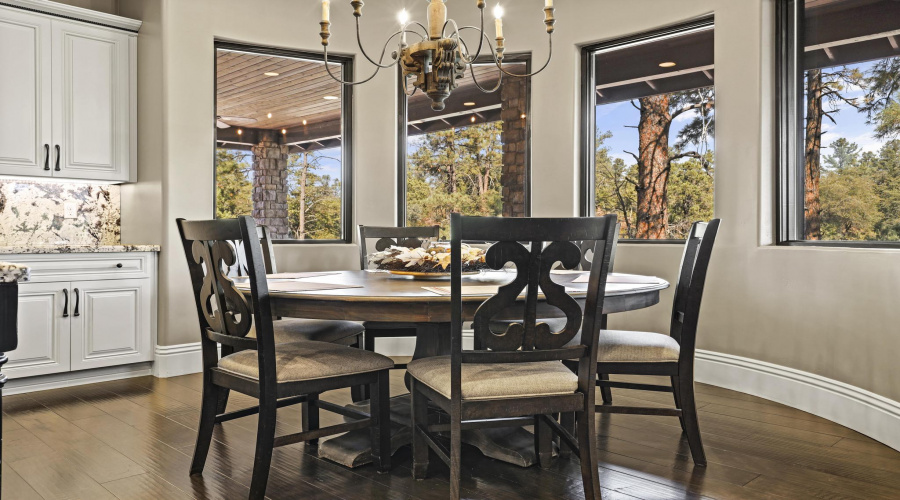 Informal Dining Area off of Kitchen