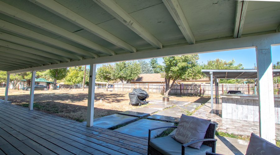 Back Yard Covered Patio