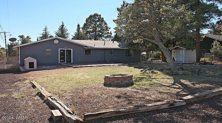 Landscaped Back Yard