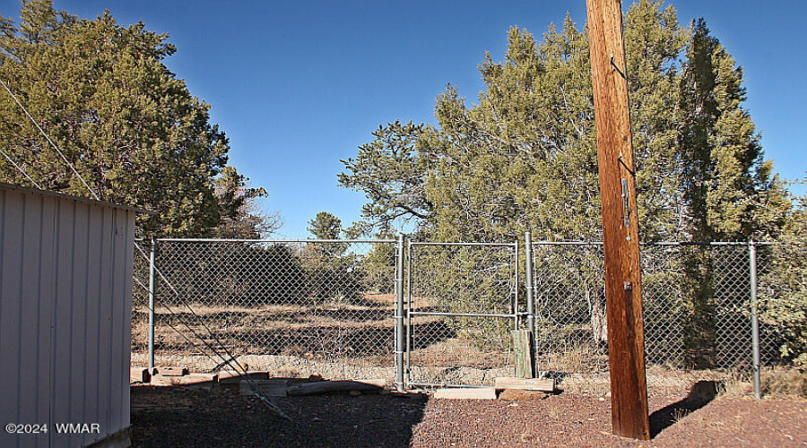 Fenced Yard