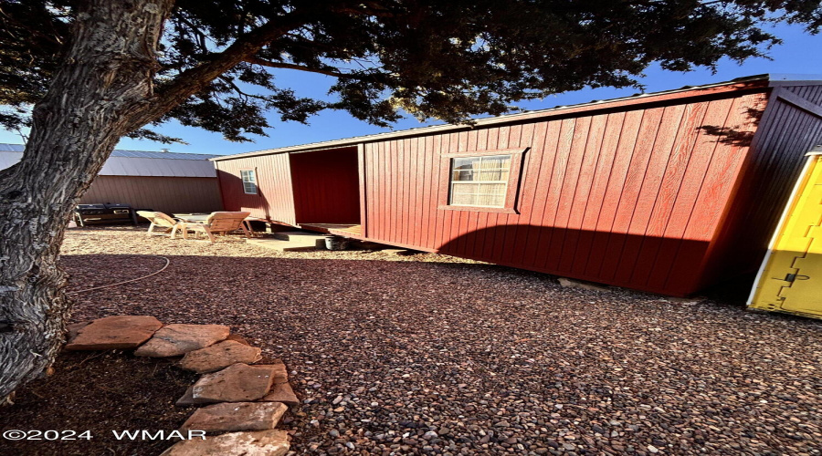 Cabin looking West