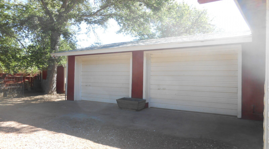 Large garage