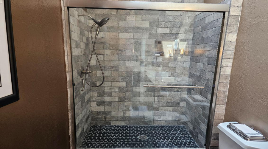 Custom tile bath