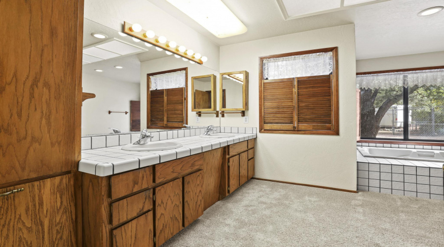 Primary Bath Dual Vanity