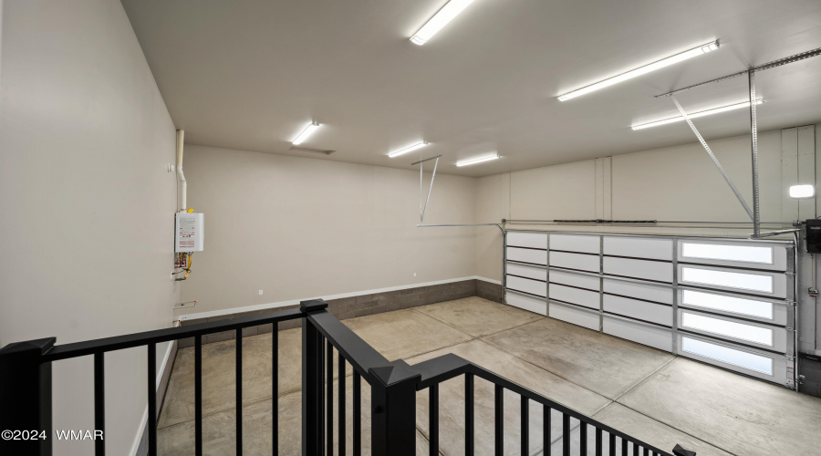 Tall Ceiling in Garage