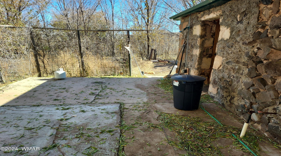 Back patio view 2