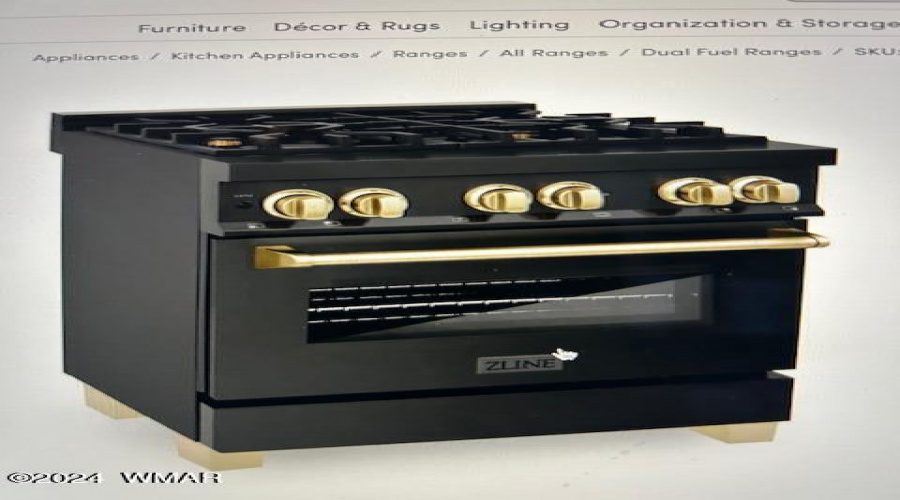 Zline Dual Fuel Gas Range