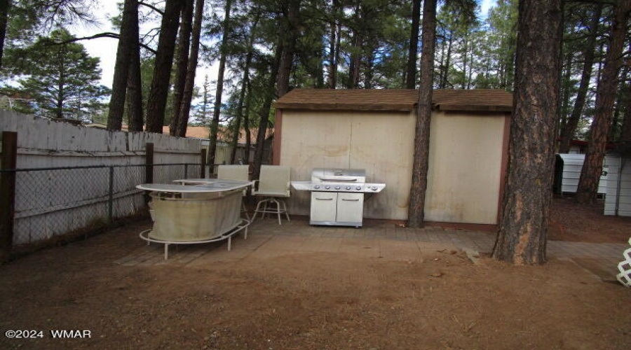 Backyard & shed