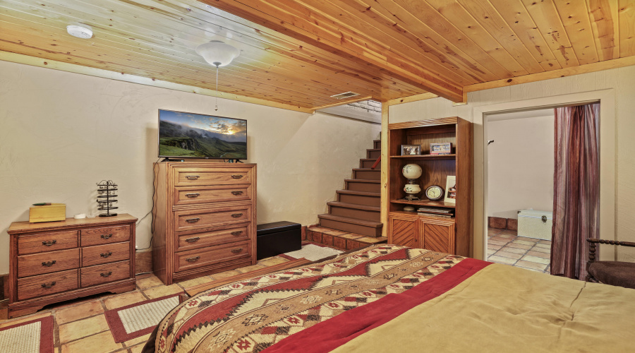 Master Bedroom with stairs