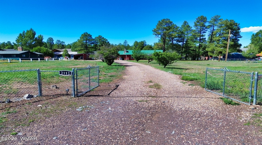 LONG DRIVEWAY