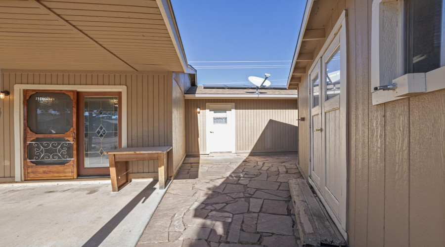 Back Porch & Shed