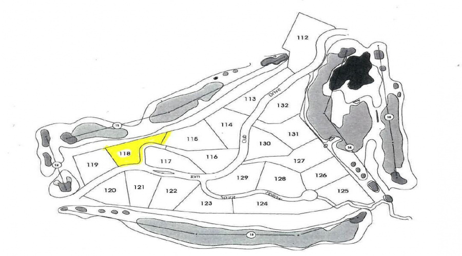 Lot 118 Plat map 2