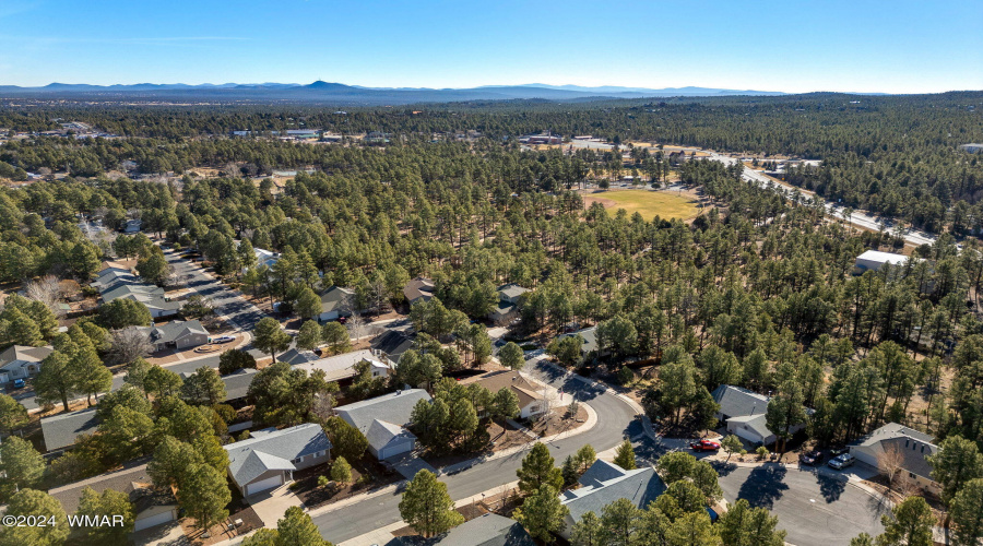 Aerial View of Community