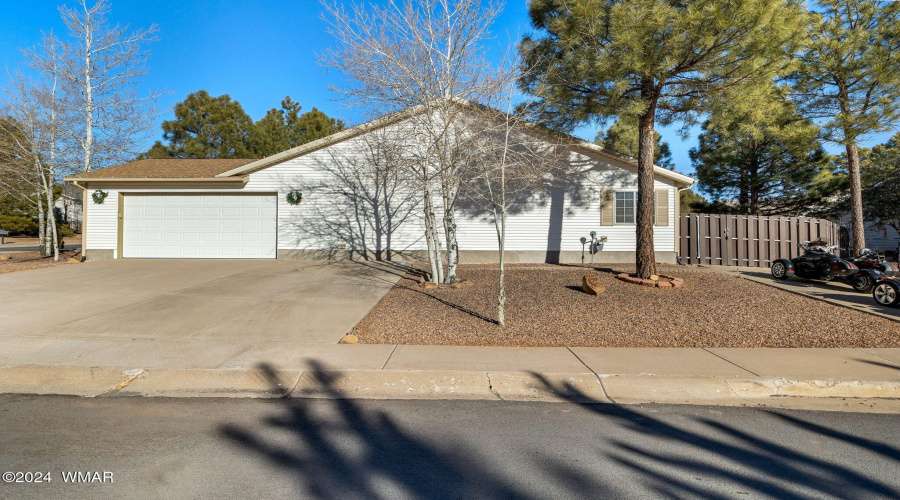 Garage, drive & extra parking slab