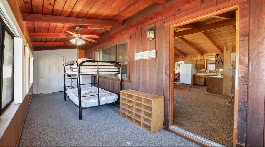 Enclosed Porch-Entry Door