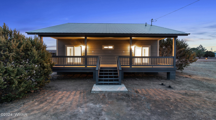 Covered Back Deck