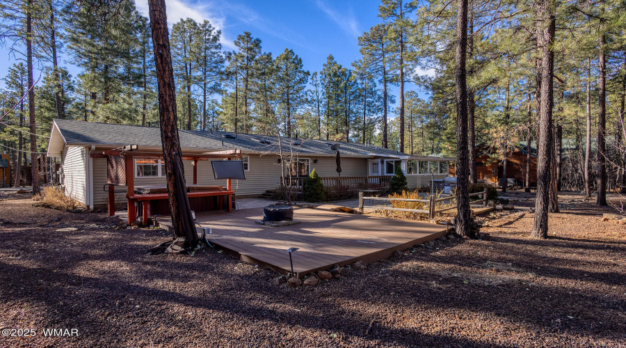 Rear Patio Area