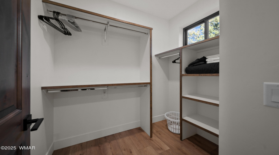 Closet In On Suite Bedroom