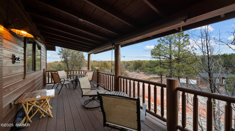 Panoramic Views Off Back Deck