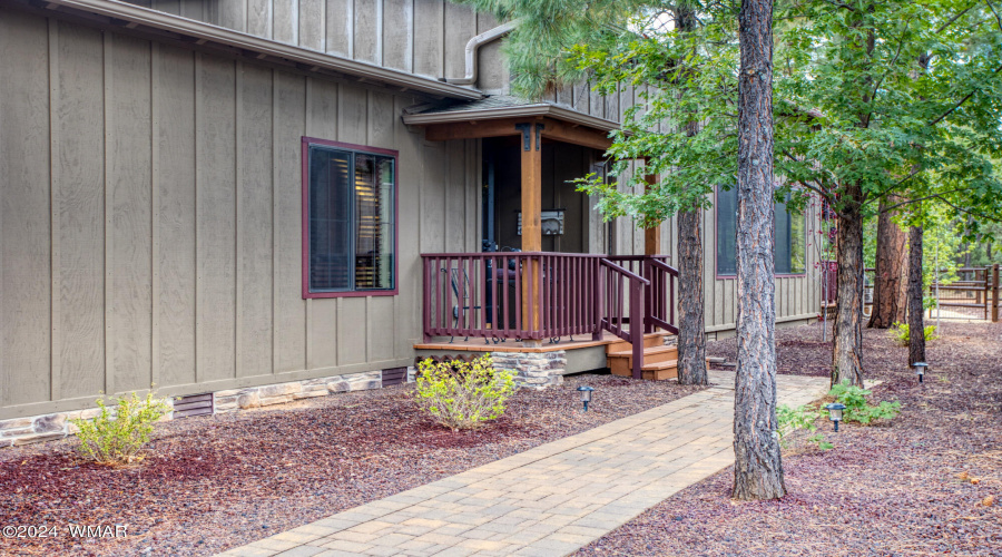 Paver walkway