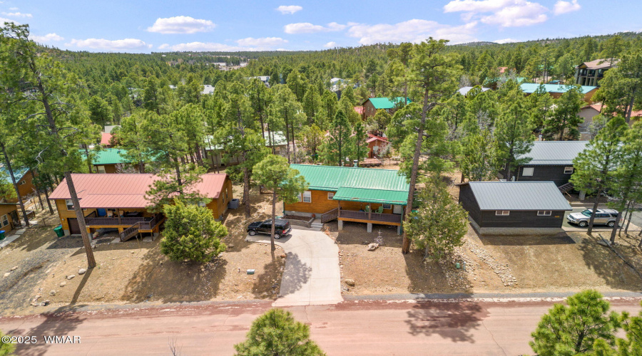 Aerial View of Community