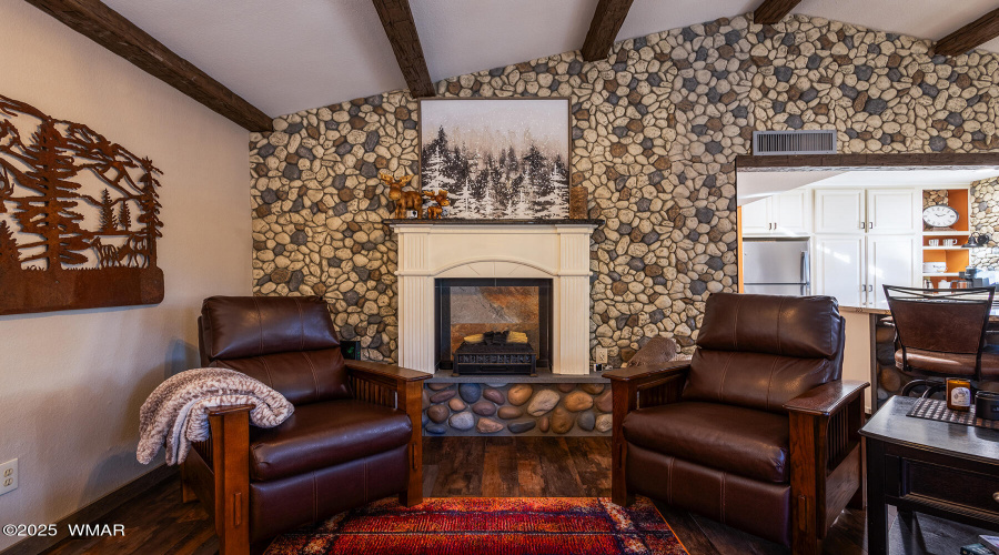 Family Room and Fireplace