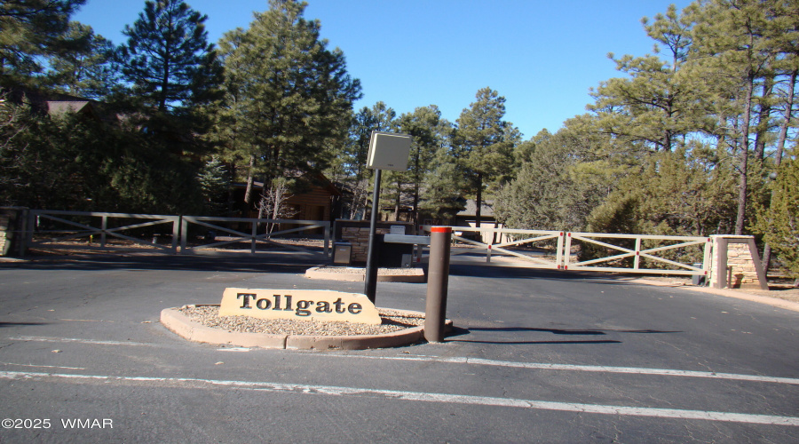 Tollgate entrance