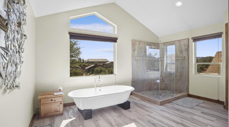 Master Bathroom w Soaking Tub