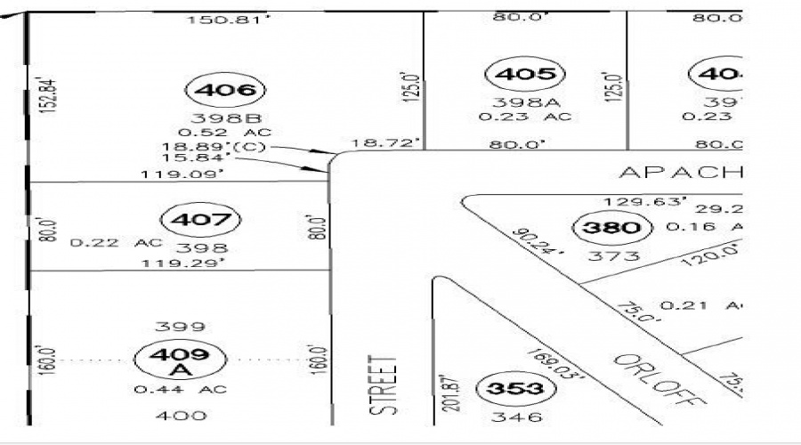 Lots 398B & 398C plat