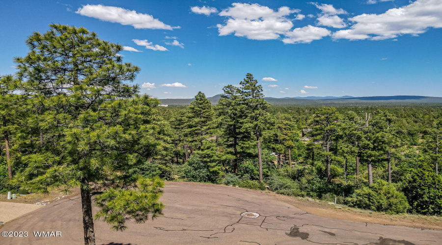 Aerial View Above Home