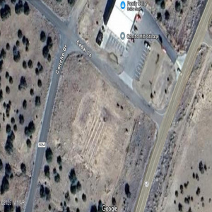 ariel view of property