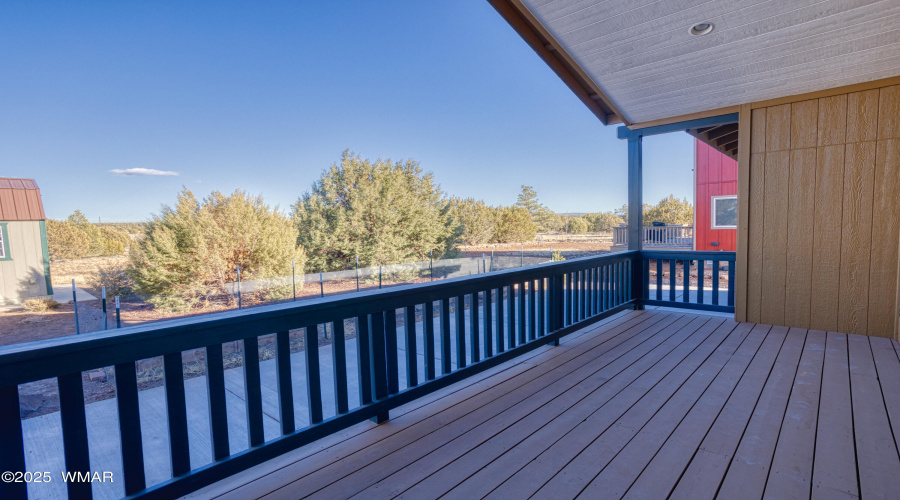 Covered Back Porch