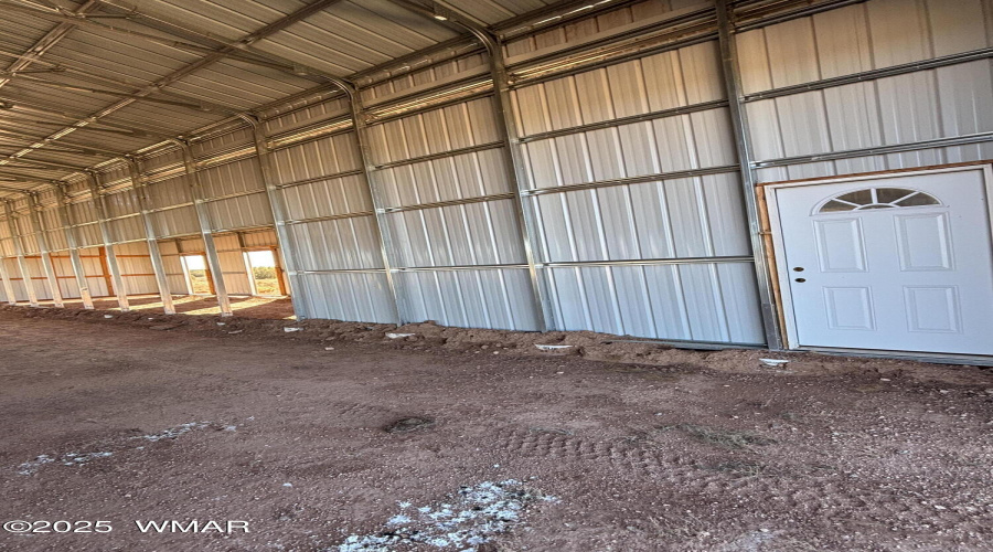 Inside Horse Barn West Side