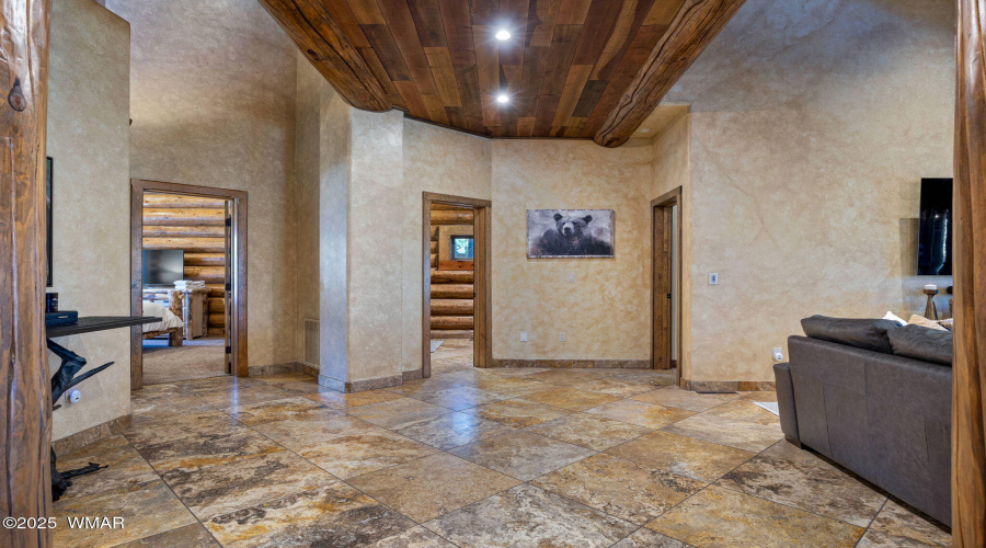 Walkway between Great Room and Bedrooms