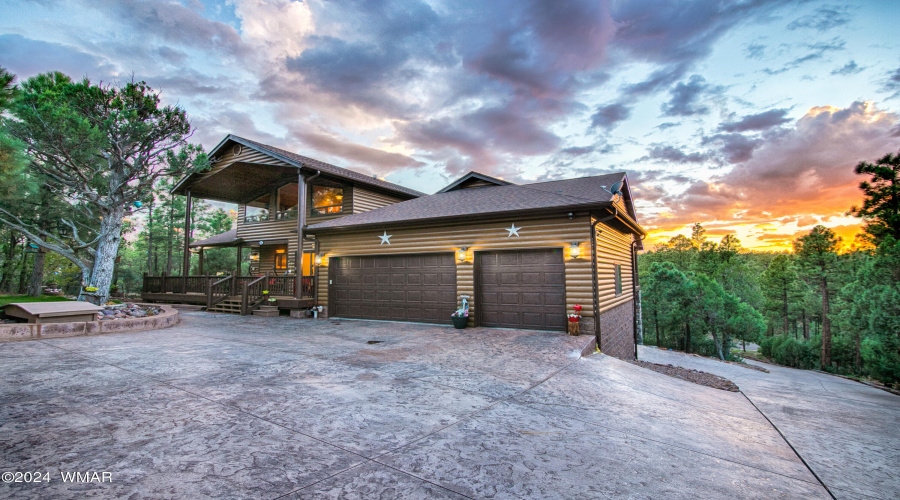 Stamped Concrete Driveway