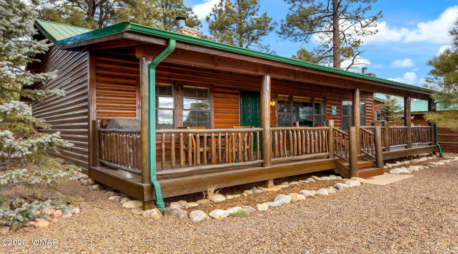 VIEW OF BACK DECK