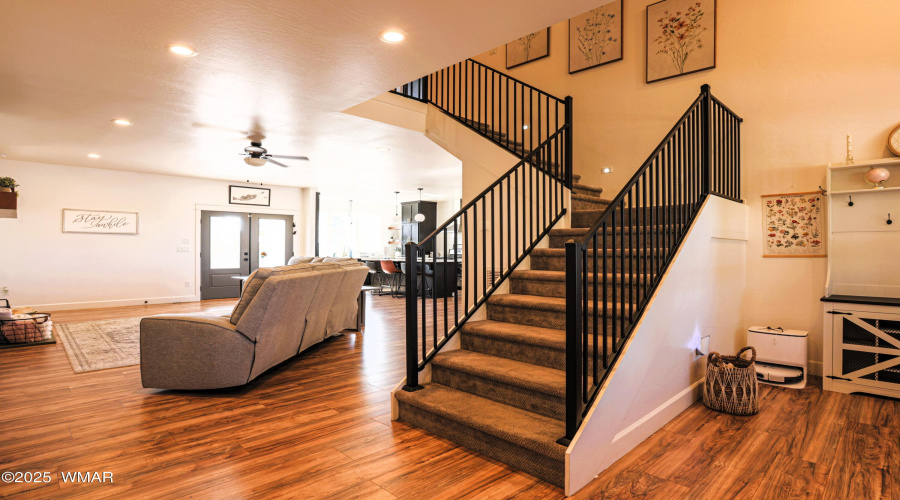 Staircase/Partial Foyer